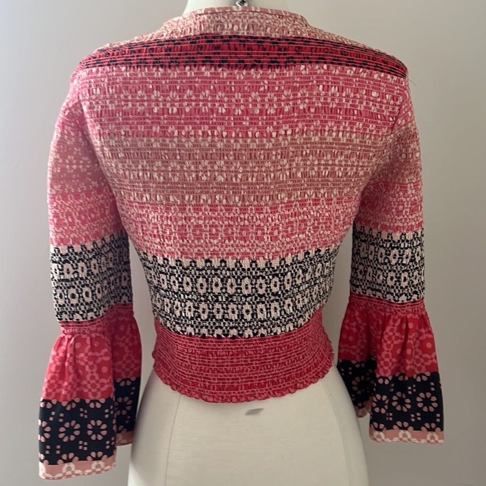 DEREK LAM 10 CROSBY 100% silk top - Picture 8 of 9